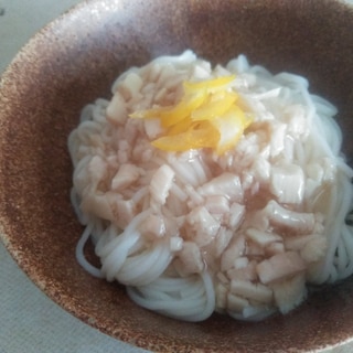 鶏そぼろあんかけそうめん